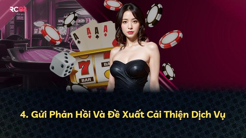 4. Gửi Phản Hồi Và Đề Xuất Cải Thiện Dịch Vụ