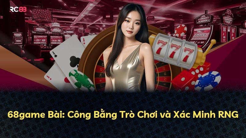 68game Bài: Công Bằng Trò Chơi và Xác Minh RNG