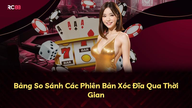 Bảng So Sánh Các Phiên Bản Xóc Đĩa Qua Thời Gian