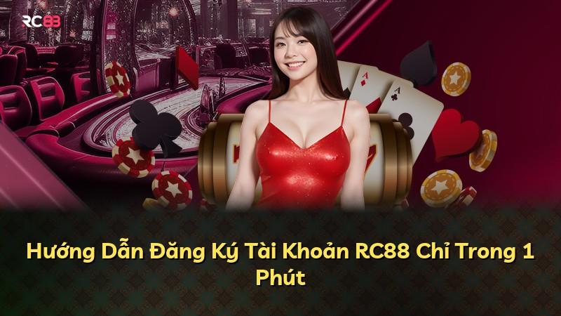 Hướng Dẫn Đăng Ký Tài Khoản RC88 Chỉ Trong 1 Phút