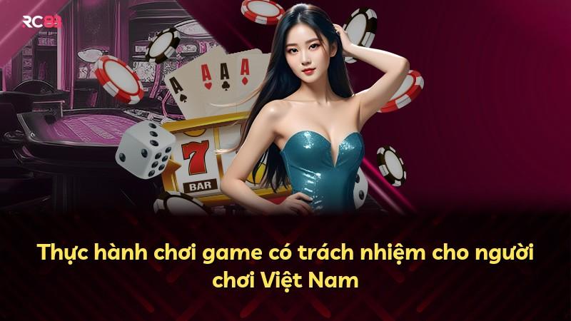 Thực hành chơi game có trách nhiệm cho người chơi Việt Nam